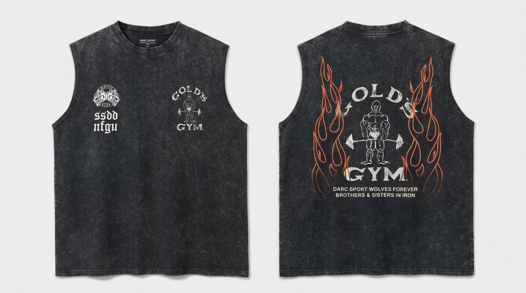 Vintage Gym (אפור כהה)
