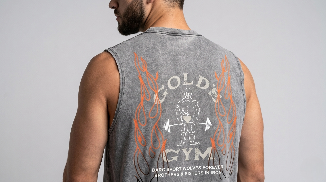 Vintage Gym (אפור - כתום)
