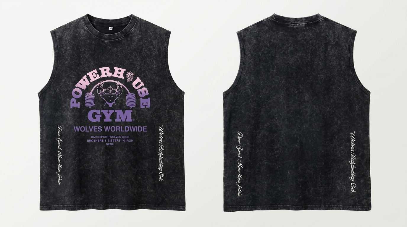 Vintage Gym (אפור כהה מחוספס)